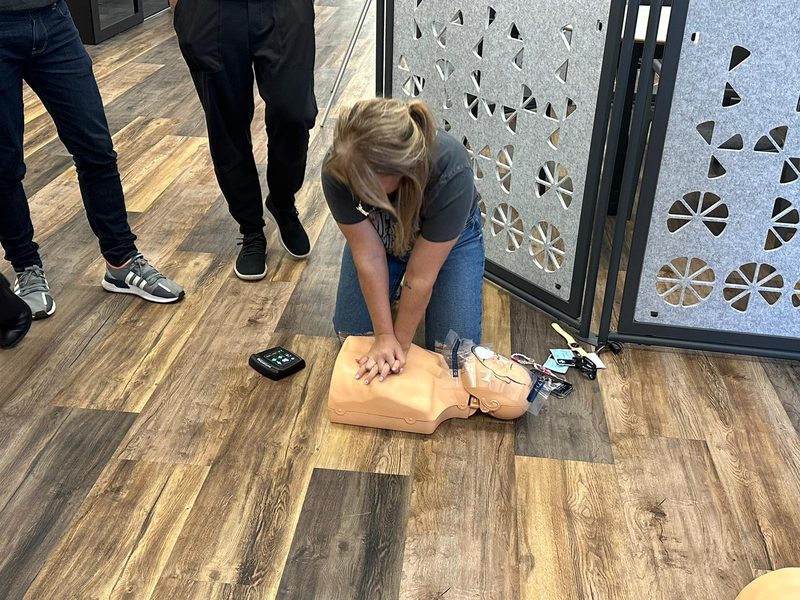Emergency First Aid at Work training in Sheffield